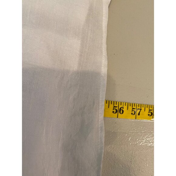 iZ Byer White Maxi Dress With Ruffle Front Straps XL - Picture 10 of 14